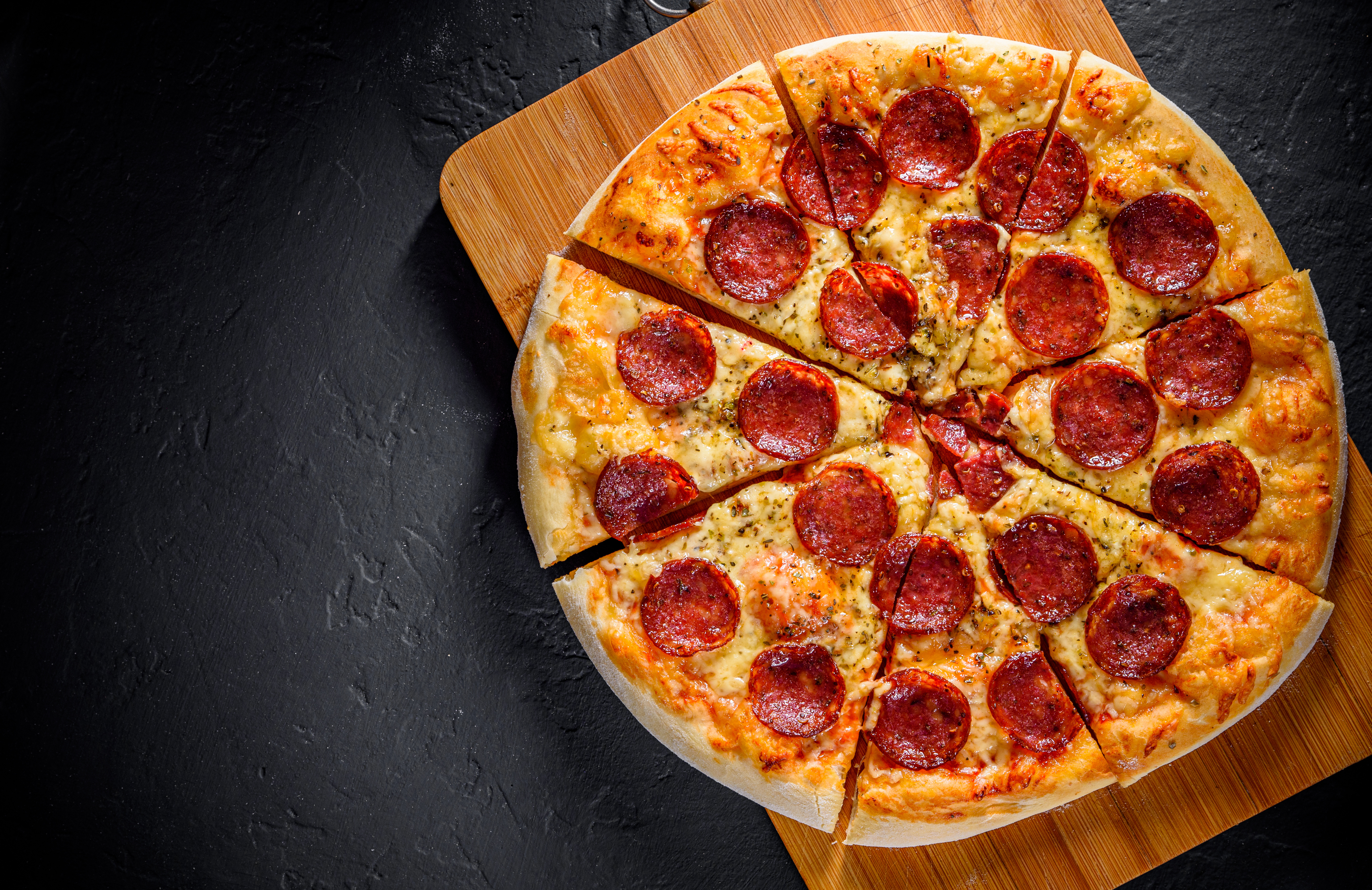 Fresh pizza