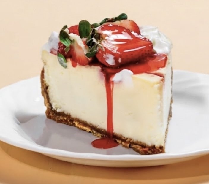 Strawberry cheesecake.