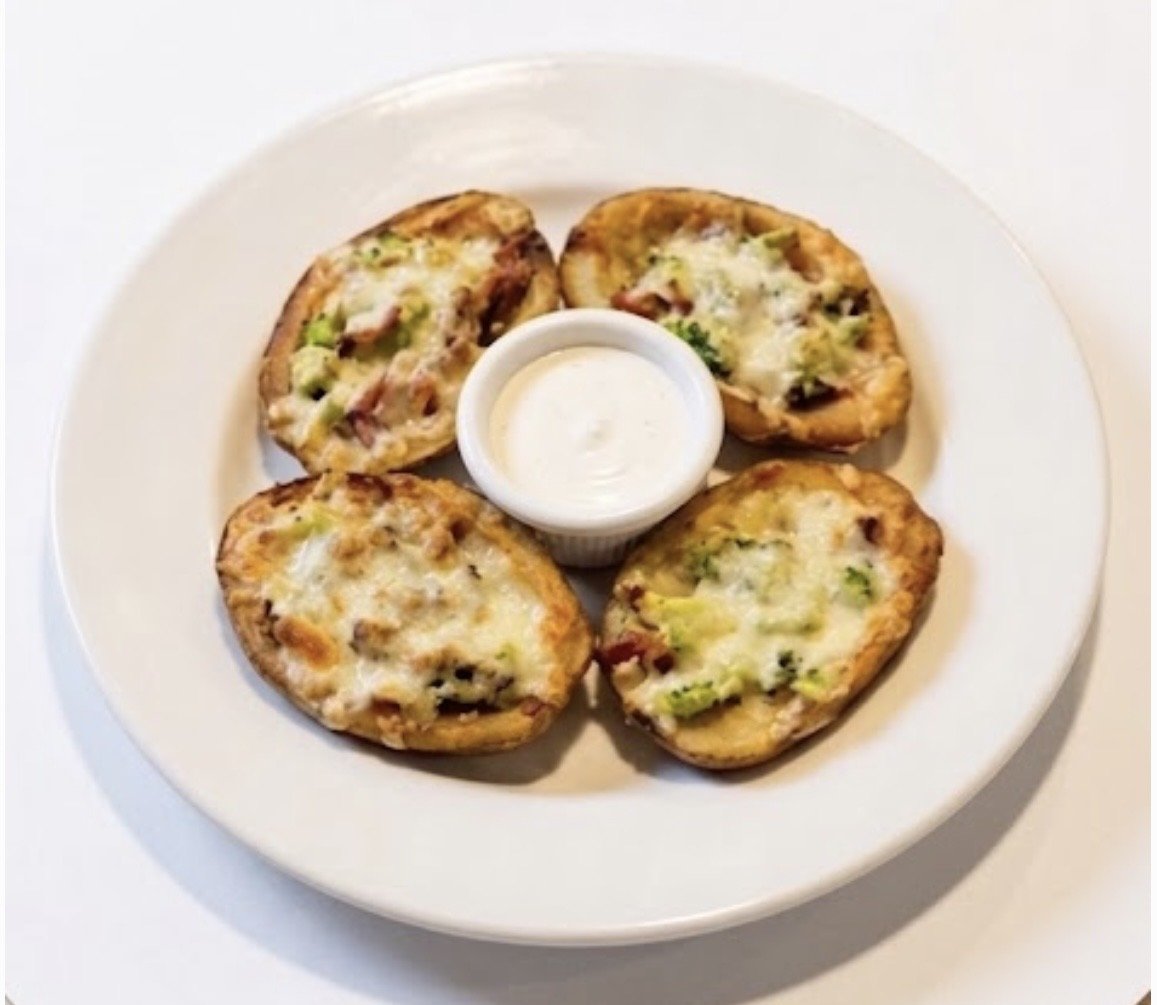 Stuffed potatoes.