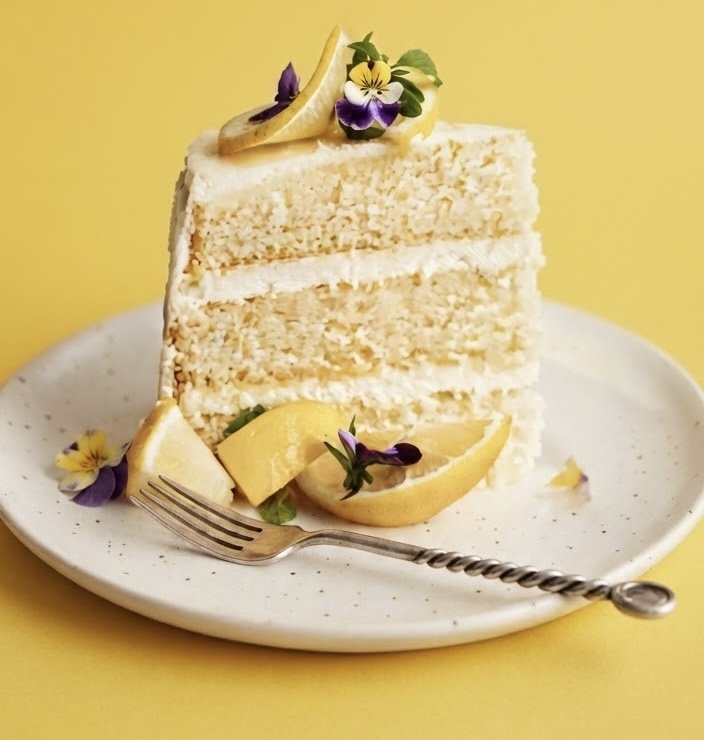 Lemon cake.