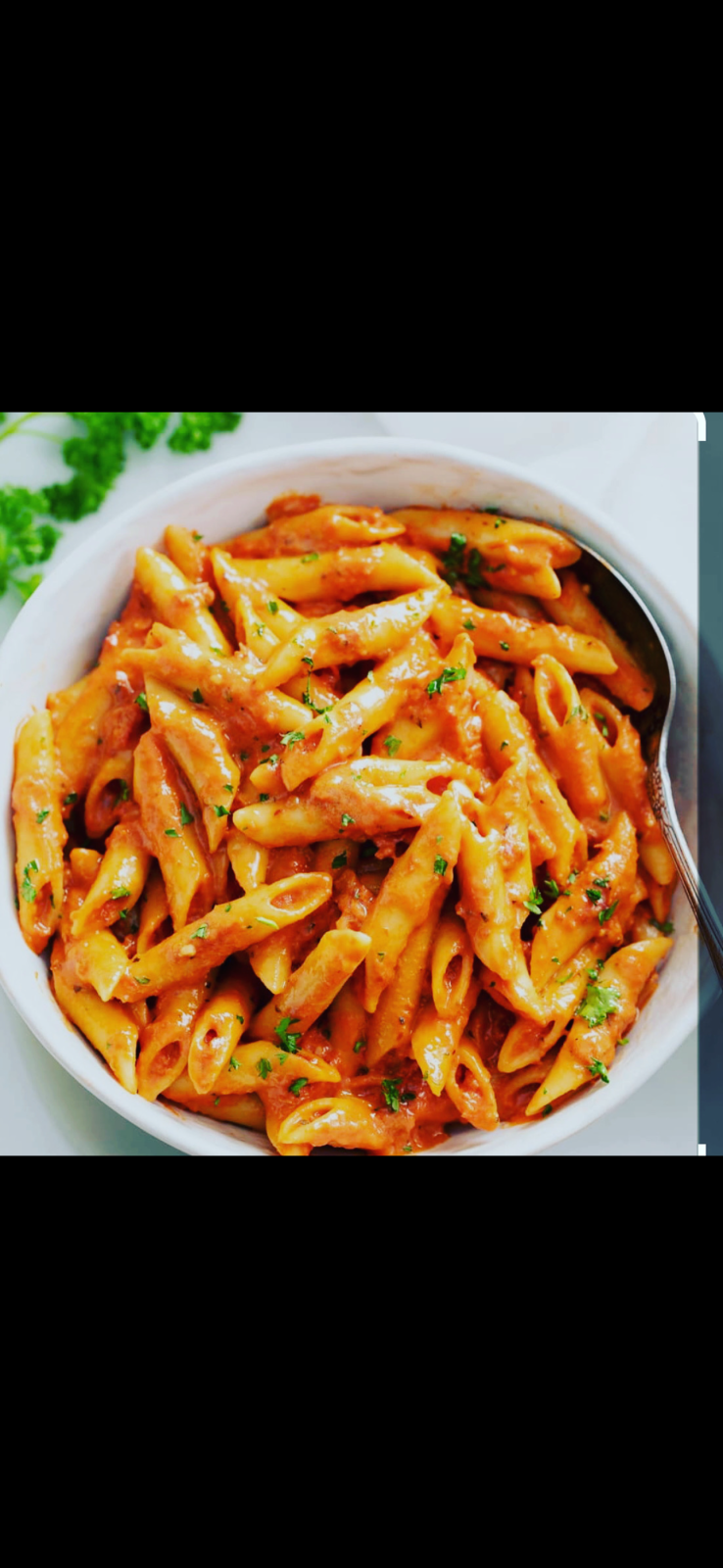 Penne ala vodka.