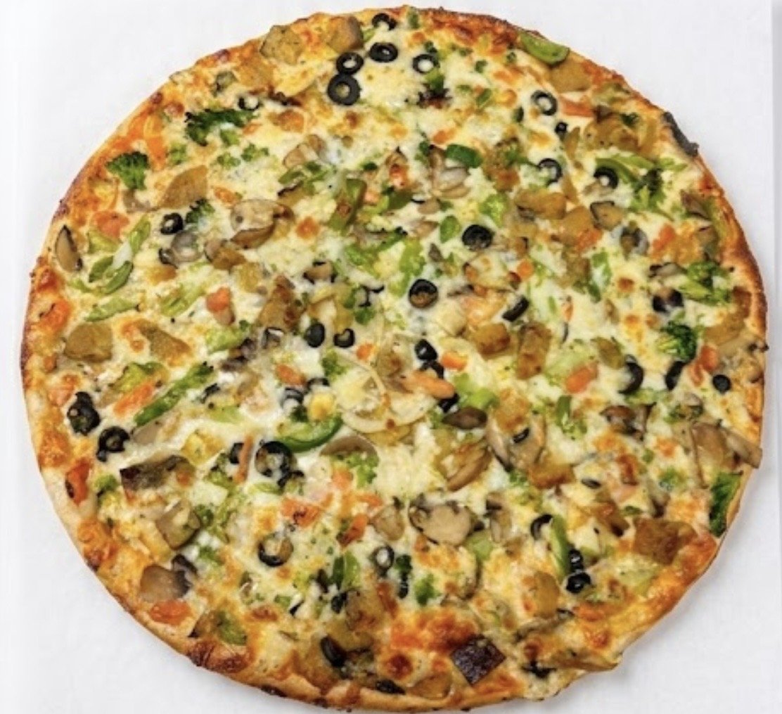 Vegetable pizza.