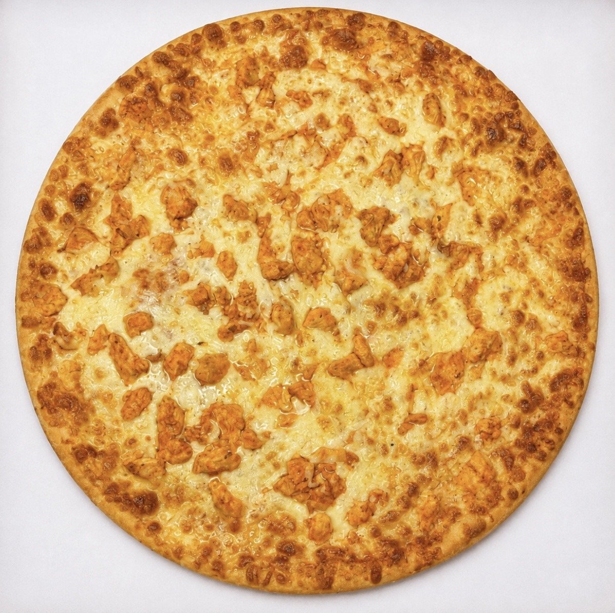 Buffalo chicken pizza.